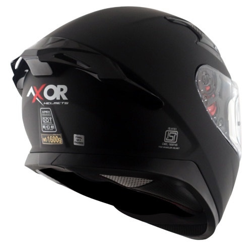 Шлем AXOR APEX SOLID, цвет чёрный матовый фото в интернет-магазине FrontFlip.Ru