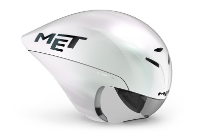 Велошлем Met Drone Wide Body White Iridescent фото в интернет-магазине FrontFlip.Ru
