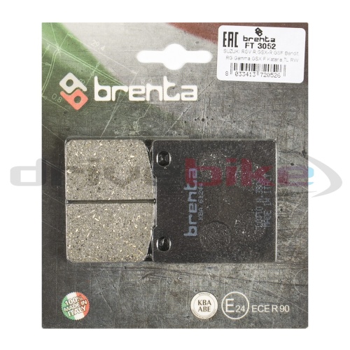 [BRENTA] Тормозные колодки FT 3052 Organic фото в интернет-магазине FrontFlip.Ru