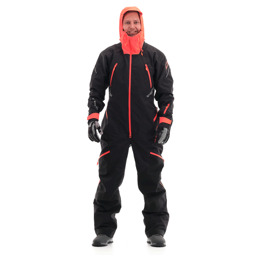 Dragonfly Комбинезон Extreme 2.0 MAN Black-Red 2021 без утеплителя фото в интернет-магазине FrontFlip.Ru