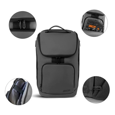 MCP Рюкзак Buster под ноутбук 15,6" серый фото в интернет-магазине FrontFlip.Ru