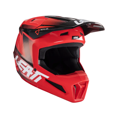 Мотошлем Leatt Moto 2.5 Helmet Red фото в интернет-магазине FrontFlip.Ru