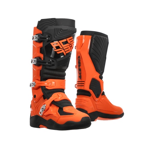 Мотоботы кроссовые Acerbis WHOOPS Orange/Black фото в интернет-магазине FrontFlip.Ru