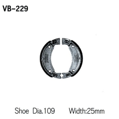 VESRAH   Тормозные колодки VB 229 фото в интернет-магазине FrontFlip.Ru