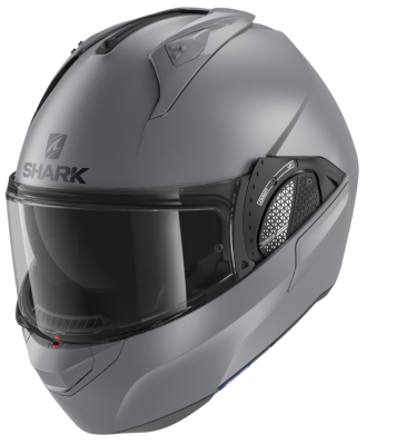 Шлем SHARK EVO GT BLANK MAT Grey фото в интернет-магазине FrontFlip.Ru
