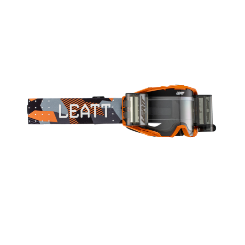 Очки Leatt Velocity 6.5 Roll-Off Orange Clear 83% (8023020260) фото в интернет-магазине FrontFlip.Ru