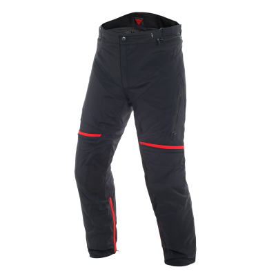 DAINESE CARVE MASTER 2 GORE-TEX PANTS - BLACK/RED брюки тек фото в интернет-магазине FrontFlip.Ru