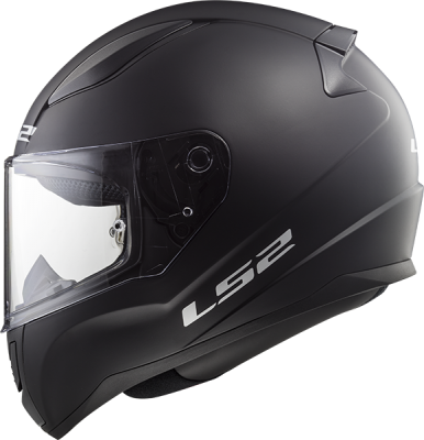 LS2 Мотошлем FF353 RAPID SOLID черный матовый фото в интернет-магазине FrontFlip.Ru