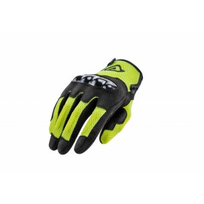 Перчатки Acerbis RAMSEY MY VENTED black/yell фото в интернет-магазине FrontFlip.Ru