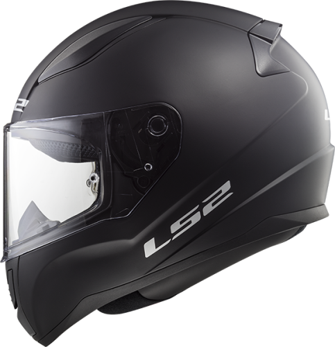 LS2 Мотошлем FF353 RAPID SOLID черный матовый фото в интернет-магазине FrontFlip.Ru
