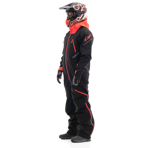 Dragonfly Комбинезон Extreme 2.0 MAN Black-Red 2021 без утеплителя фото в интернет-магазине FrontFlip.Ru