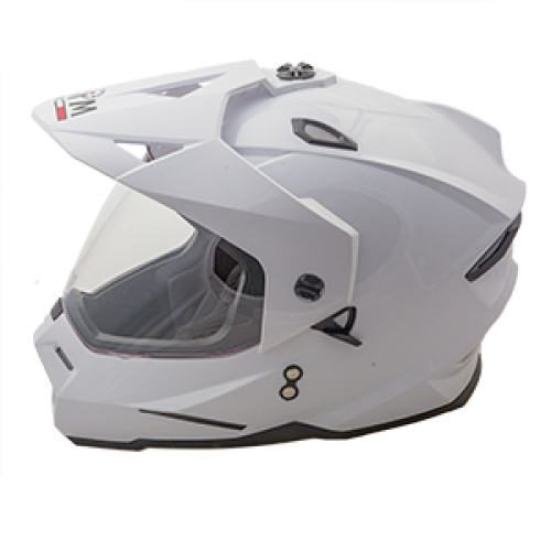 Шлем детский AiM JK802Y White Glossy фото в интернет-магазине FrontFlip.Ru