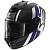 Шлем Shark SPARTAN RS CARBON SHAWN MAT Black/Blue/Silver