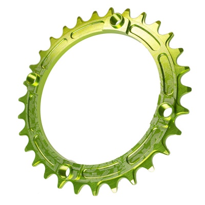 Звезда Race Face Narrow Wide 104x36T Green (RNW104X36GRN) фото в интернет-магазине FrontFlip.Ru