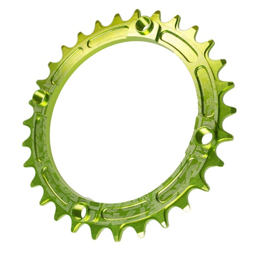 Звезда Race Face Narrow Wide 104x36T Green (RNW104X36GRN) фото в интернет-магазине FrontFlip.Ru