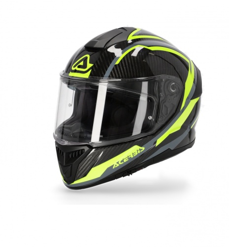 Шлем Acerbis TARMAK Grey/Yellow фото в интернет-магазине FrontFlip.Ru