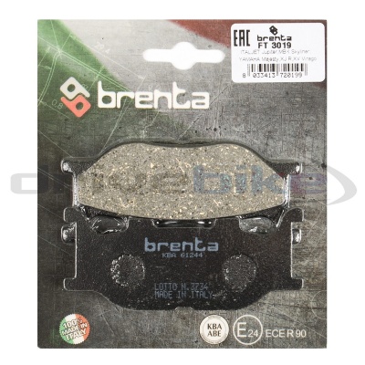 [BRENTA] Тормозные колодки FT 3019 Organic фото в интернет-магазине FrontFlip.Ru