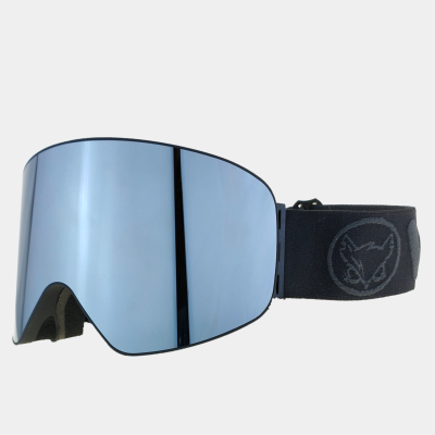 Горнолыжная маска Vizzo Affect Grey Mirror (черная) фото в интернет-магазине FrontFlip.Ru