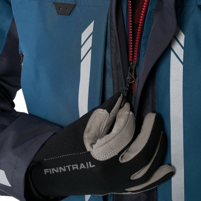 Мужская куртка FINNTRAIL GREENWOOD
 BLUE фото в интернет-магазине FrontFlip.Ru