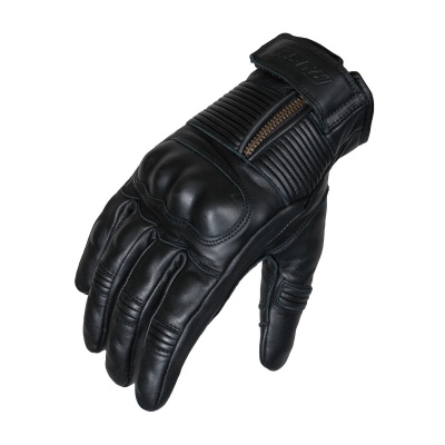 [RUSH] Перчатки BONO кожа, цвет Черный фото в интернет-магазине FrontFlip.Ru