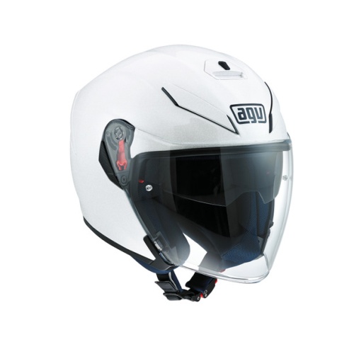 Шлем AGV K-5 JET MONO Pearl White фото в интернет-магазине FrontFlip.Ru