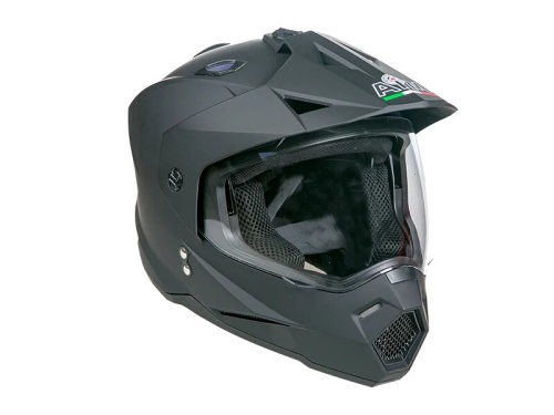 Шлем AiM JK802 Black Matt фото в интернет-магазине FrontFlip.Ru
