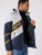 Куртка спортивная мужская с капюшоном темно-синего цвета 3583TS фото в интернет-магазине FrontFlip.Ru