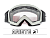 Очки ARIETE MUDMAX WHITE/SILVER LENS