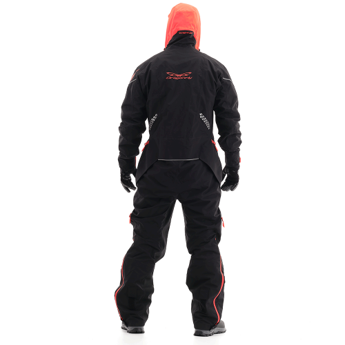 Dragonfly Комбинезон Extreme 2.0 MAN Black-Red 2021 без утеплителя фото в интернет-магазине FrontFlip.Ru