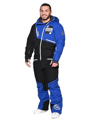 SNOW HEADQUARTER Снегоходный комбинезон мужской A-89007 Темно-синий фото в интернет-магазине FrontFlip.Ru