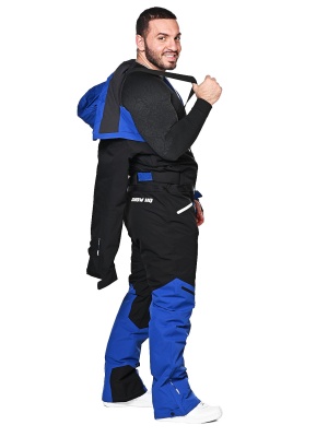 SNOW HEADQUARTER Снегоходный комбинезон мужской A-89007 Темно-синий фото в интернет-магазине FrontFlip.Ru