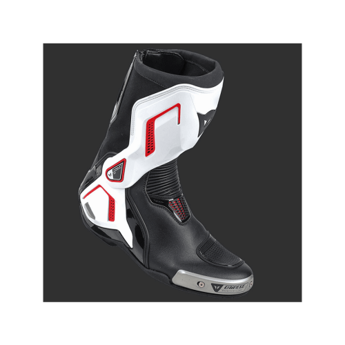 DAINESE Ботинки TORQUE D1 A66 BLK/WHIT/LAVA-RED фото в интернет-магазине FrontFlip.Ru