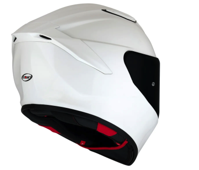 [SUOMY] Мотошлем TRACK-1 PLAIN, цвет Белый фото в интернет-магазине FrontFlip.Ru
