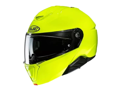 HJC Шлем i91 FLUORESCENT GREEN фото в интернет-магазине FrontFlip.Ru