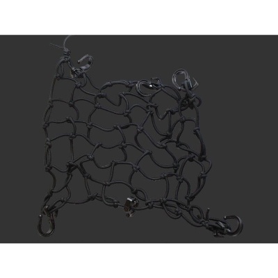 REXWEAR Багажная сетка черн.40*40см металич.крючки фото в интернет-магазине FrontFlip.Ru