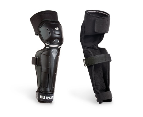 Наколенники Bluegrass Big Horn Knee/Shin Guard Black фото в интернет-магазине FrontFlip.Ru