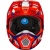 Мотошлем Fox V3 Idol Helmet Orange/Blue фото в интернет-магазине FrontFlip.Ru