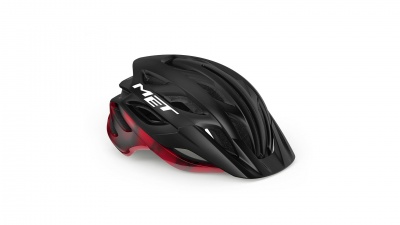 Велошлем MET veleno black/red фото в интернет-магазине FrontFlip.Ru