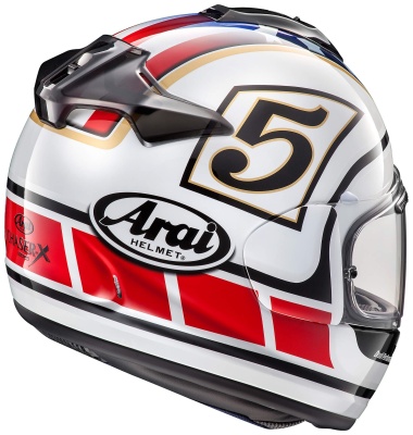 Мотошлем ARAI CHASER-X Edwards Legend White фото в интернет-магазине FrontFlip.Ru
