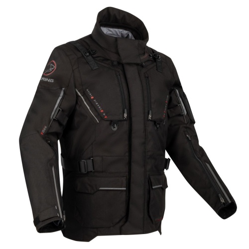 Куртка текстильная Bering NORDKAPP Black фото в интернет-магазине FrontFlip.Ru