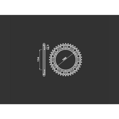 PBR Звезда задняя    4399-43   (сталь) фото в интернет-магазине FrontFlip.Ru