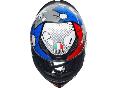 AGV Шлем K-1 E2206 BANG MATT ITALY/BLUE фото в интернет-магазине FrontFlip.Ru
