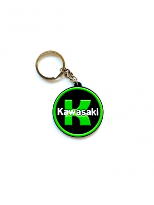 Брелок BMS 006-01 "Кавасаки круг" размер 5*5см фото в интернет-магазине FrontFlip.Ru