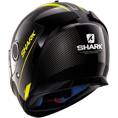 SHARK Шлем SPARTAN CARBON 1.2 Silicium DYA фото в интернет-магазине FrontFlip.Ru