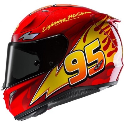 HJC Шлем RPHA 11 LIGHTNI.MCQUEEN DISN PIXAR MC1 фото в интернет-магазине FrontFlip.Ru