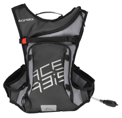 Рюкзак с гидропаком Acerbis SENTER Black/Grey (7/2 L) фото в интернет-магазине FrontFlip.Ru