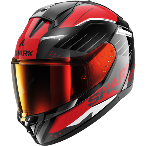 Шлем Shark RIDILL 2 BERSEK Black/Red/Anthracite фото в интернет-магазине FrontFlip.Ru