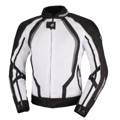 AGVSPORT Текстильная куртка Solare2 белая фото в интернет-магазине FrontFlip.Ru