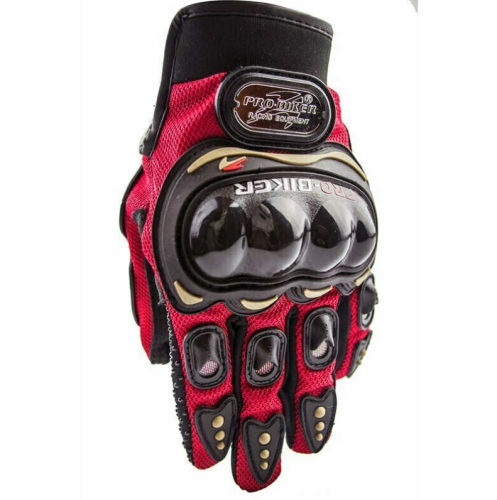 Перчатки Pro-Biker MCS-21 Red фото в интернет-магазине FrontFlip.Ru