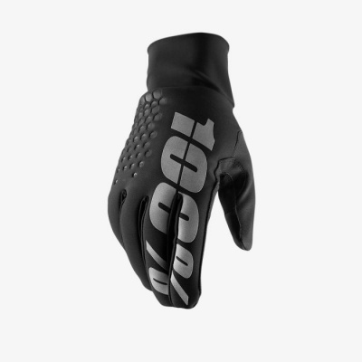 Мотоперчатки 100% Hydromatic Brisker Glove Black фото в интернет-магазине FrontFlip.Ru